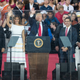 Illustration for article titled Planes, Tanks, Space Force: Scenes From Trumps Soggy Fourth of July Extravaganza